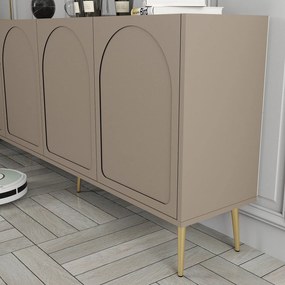 Console Lyon – Atlas Gold – 180x80x35 cm