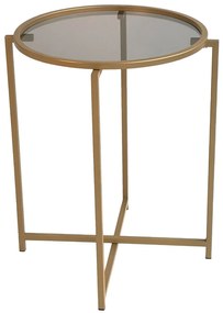 Mesa de Centro S407U – Dourado Fumado – 50x60x50 cm