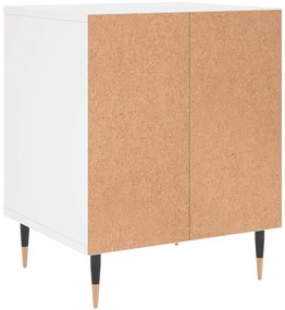 Mesa de cabeceira 40x35x50 cm derivados de madeira branco
