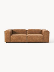 Sofá modular em pele Lennon (3 lugares)