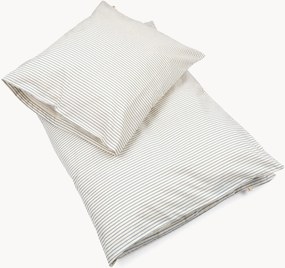 Roupa de cama para criança em algodão orgânico Stripe Bluie