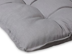 Conjunto de 4 almofadas para cadeira (NÃO INCLUÍDA) Cozy 44 x 44 x 5 cm Cinzento