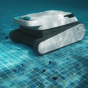 Robô de limpeza de piscinas Conga Pooldroid 5000 TotalClean Pearl para pavimentos, paredes e linha de água