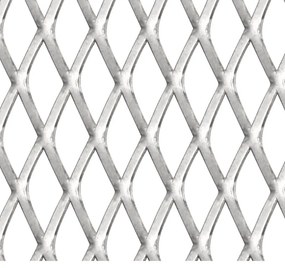 Cerca de arame p/ jardim aço inoxidável 100x85 cm 20x10x2 mm