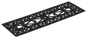 Tapetes de escada 5 pcs 25x75 cm borracha
