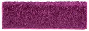 Tapetes de escadas 10 pcs 65x21x4 cm violeta