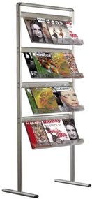 Expositor para Brochuras e Revistas 1760x546mm Set Simples