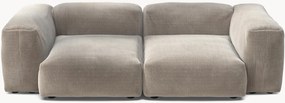 Sofá modular em bombazina Vetsak (2 lugares)