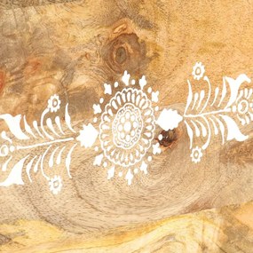 Móvel de TV 120x30x40 cm madeira de mangueira maciça