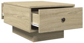 Mesa de centro 60x45x31 cm contraplacado carvalho sonoma