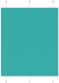 vidaXL Gasolina verde Plissada Cega 110x150 cm Largura Tecido 109,4cm