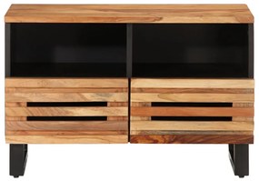 Móvel de TV 70x34x46 cm madeira de acácia maciça