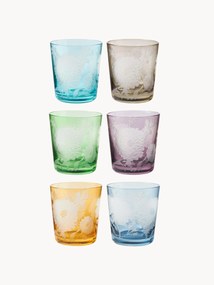 Tumblers Peony, Set of 6
