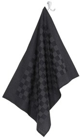 Conjunto de panos de cozinha 50 pcs algodão preto e cinzento