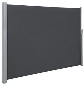 Toldo lateral retrátil para varanda com proteção de privacidade | SONGMICS | cinza | GSA204G01.
