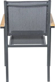 Conjunto Jardim 74615/74616 (mesa + 6 cadeiras | metal + polipropileno)