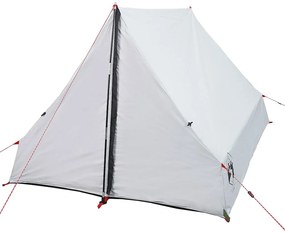 Tenda campismo estrutura A 2 pessoas opaca impermeável branco