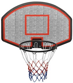 Tabela de basquetebol 90x60x2 cm polietileno preto
