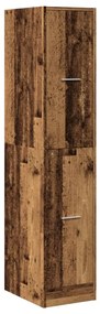 Armário boticário 30x41x144,5 cm deriv. madeira madeira velha