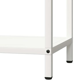 Suporte para lenha 40x25x90 cm aço laminado a frio branco
