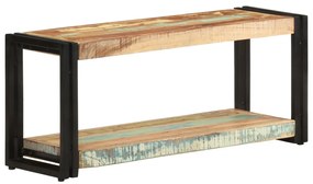 Móvel de TV 90x30x40 cm madeira recuperada maciça