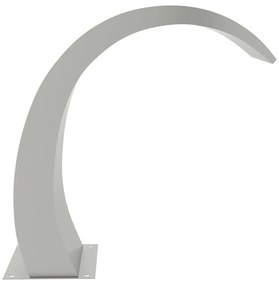 Fonte de piscina com luzes LED 22x60x70 cm aço inoxidável 304