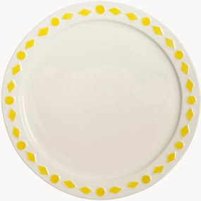 Pratos de jantar artesanais Folk, conjunto de 2