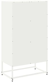 Aparador 68,5x38,5x123,5 cm aço branco