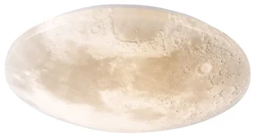 Candeeiro de teto branco com LED e dimmer com controlo remoto - Mane Moderno