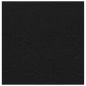 Mesa de centro com gavetas 100x100x40 cm carvalho preto
