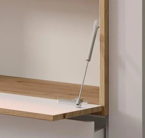 Mueble de salón modelo Berila color blanco y artrisan (2,9m)