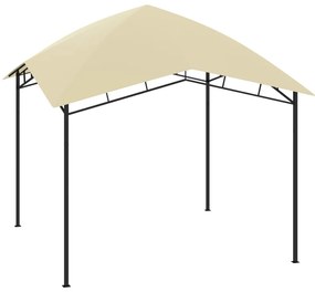 vidaXL Gazebo de jardim 3x3x2,9 m 180g/m² creme