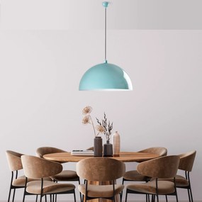 **** Candeeiro de Teto Kure – Turquesa – Ø60 h:35 cm

**