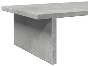 Suporte monitor 50x27x15 cm derivados madeira cinzento cimento