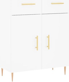 Armário alto 69,5x34x180 cm derivados de madeira branco