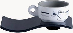 Chávenas de café expresso com pires Wob, conjunto de 6