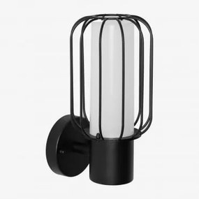 Candeeiro De Parede Exterior Arveta De Aço Inox Preto - Sklum