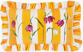 Almofada com folhos Marais Fritillaries