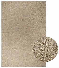 Tapete ZIZUR bege 200x290 cm aspeto de juta interior e exterior