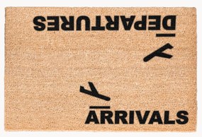 Tapete de entrada e saída Arrivals and Departures