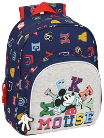 Mochila Infantil Mickey Mouse Clubhouse Only One Azul Marinho (28 X 34 X 10 cm)