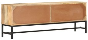 Móvel de TV 140x30x50 cm madeira de mangueira maciça