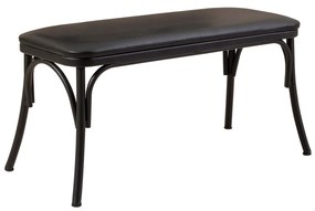Banco Oliver – Preto – 100 cm x 49 cm x 41 cm