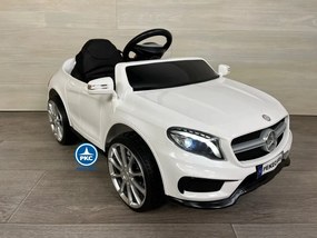 Carro eletrico crianças Mercedes GLA45 12V 2.4G Branco