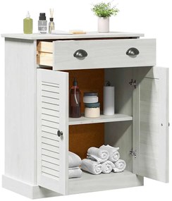 Armário de Banheiro com armazenamento Branco 68 x 34 x 80 cm