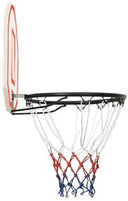 Tabela de basquetebol 71x45x2 cm polietileno branco