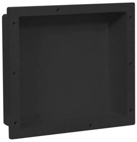 vidaXL Habitáculo de chuveiro 41x36x10 cm preto mate