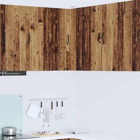 vidaXL Armário de Cozinha Madeira antiga 57 x 57 x 80 cm