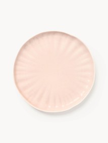 Pratos de pequeno-almoço em porcelana com relevo Sali, 4 uni.