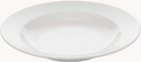 Pratos de sopa em porcelana com rebordo Astro, conjunto de 6